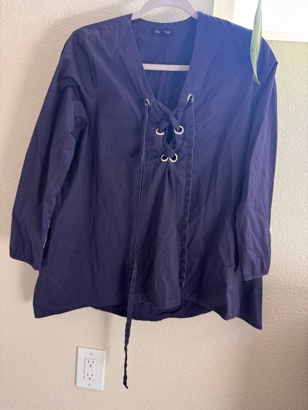 Women’s Lace-Up Purple